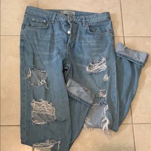 TopShop ripped jeans